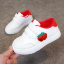 Casual Fashion Sneakers, Strawberry Design, Lightweight And Comfortable, Suitable for All Seasons.