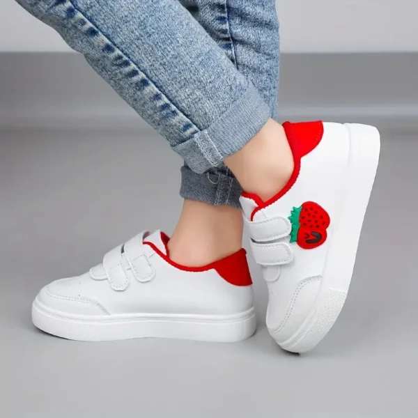 Casual Fashion Sneakers, Strawberry Design, Lightweight And Comfortable, Suitable for All Seasons. – Image 5