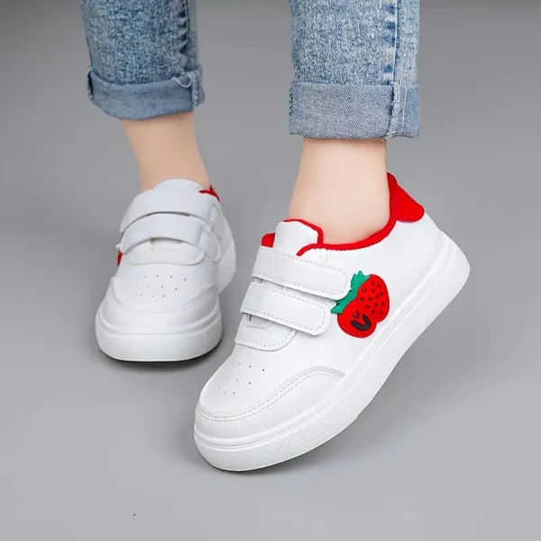 Casual Fashion Sneakers, Strawberry Design, Lightweight And Comfortable, Suitable for All Seasons. – Image 4