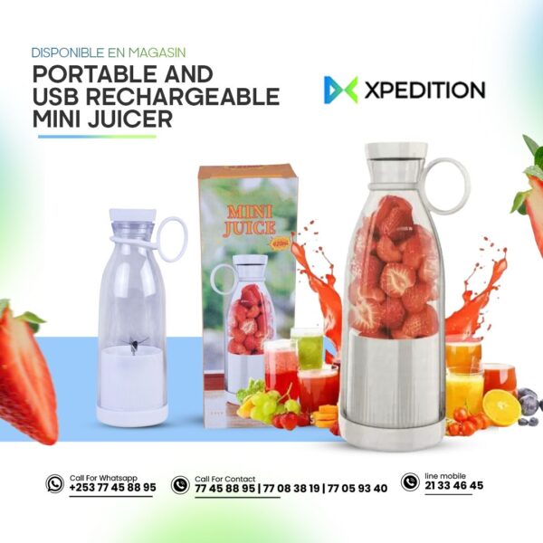 Portable and USB Rechargeable Mini Juicer